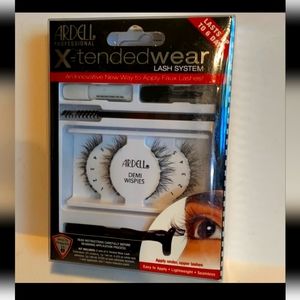 Ardell x-tended wear lash system Demi Wispies Faux Eyelash Kit New